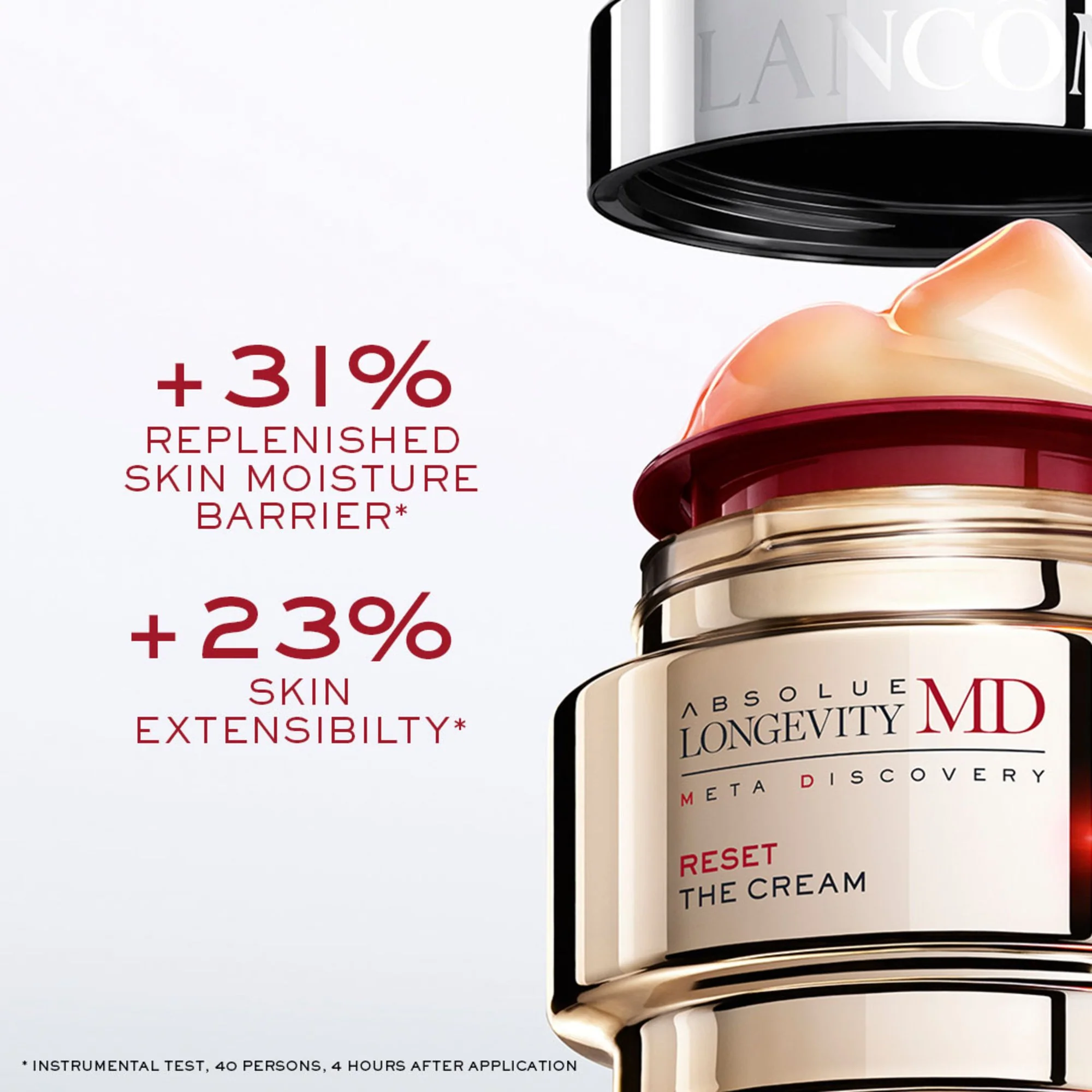 Lancôme Absolue Longevity MD Reset The Cream | Face Cream | Mitopure® | 50ml - Image 4