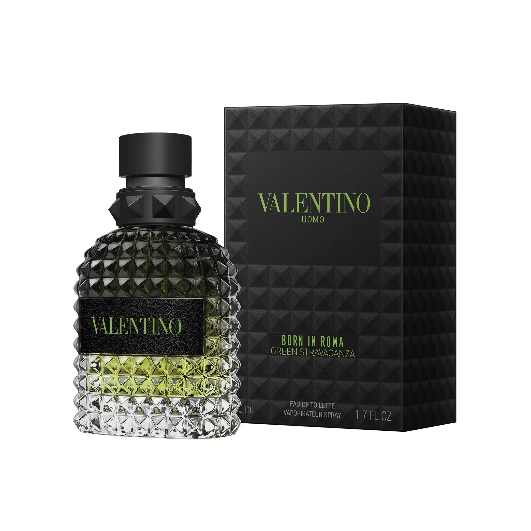 Born In Roma Uomo Green Stravaganza Eau De Toilette - Image 2