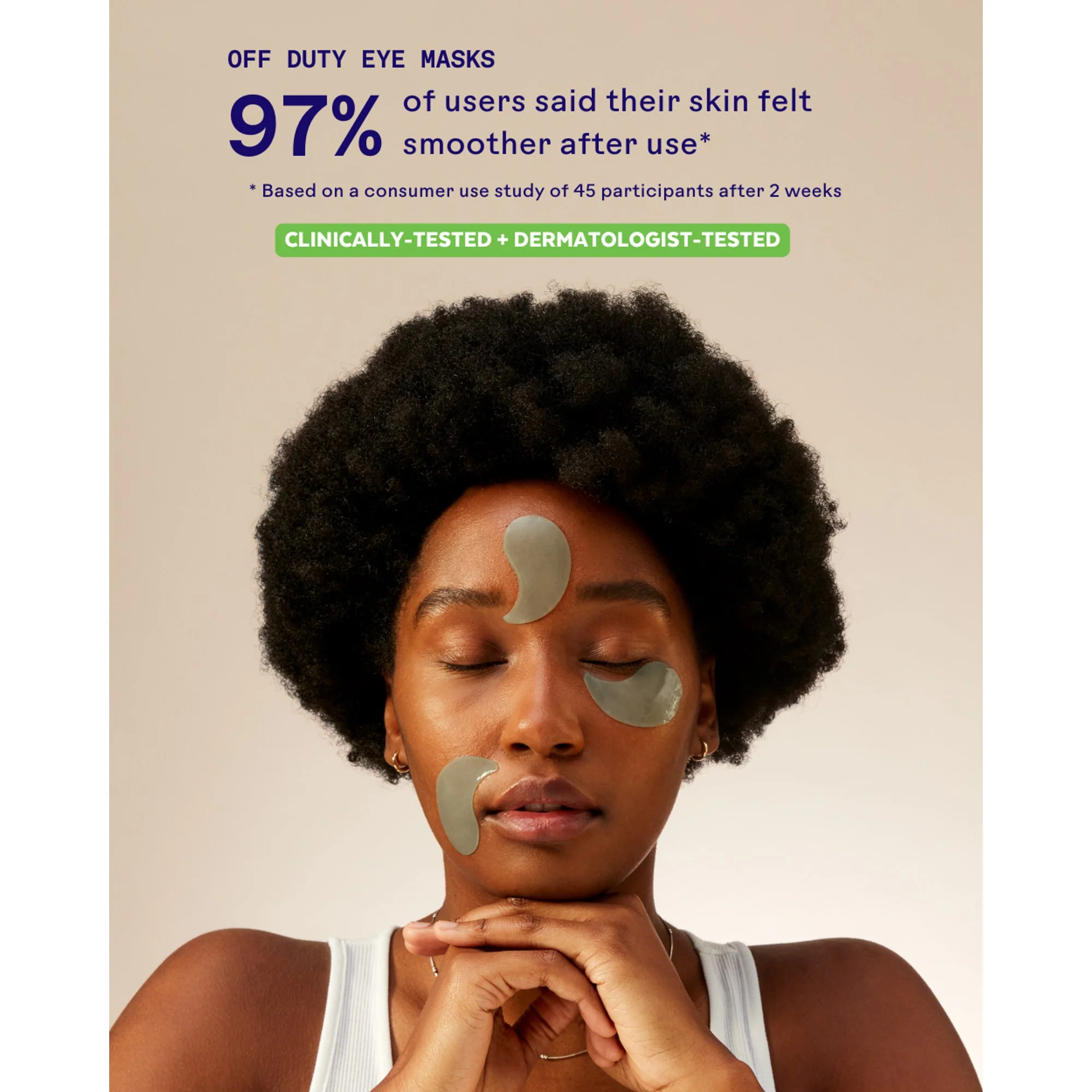 BRIGHT & TIGHT BIODEGRADABLE EYE MASK QUARTET - Image 9