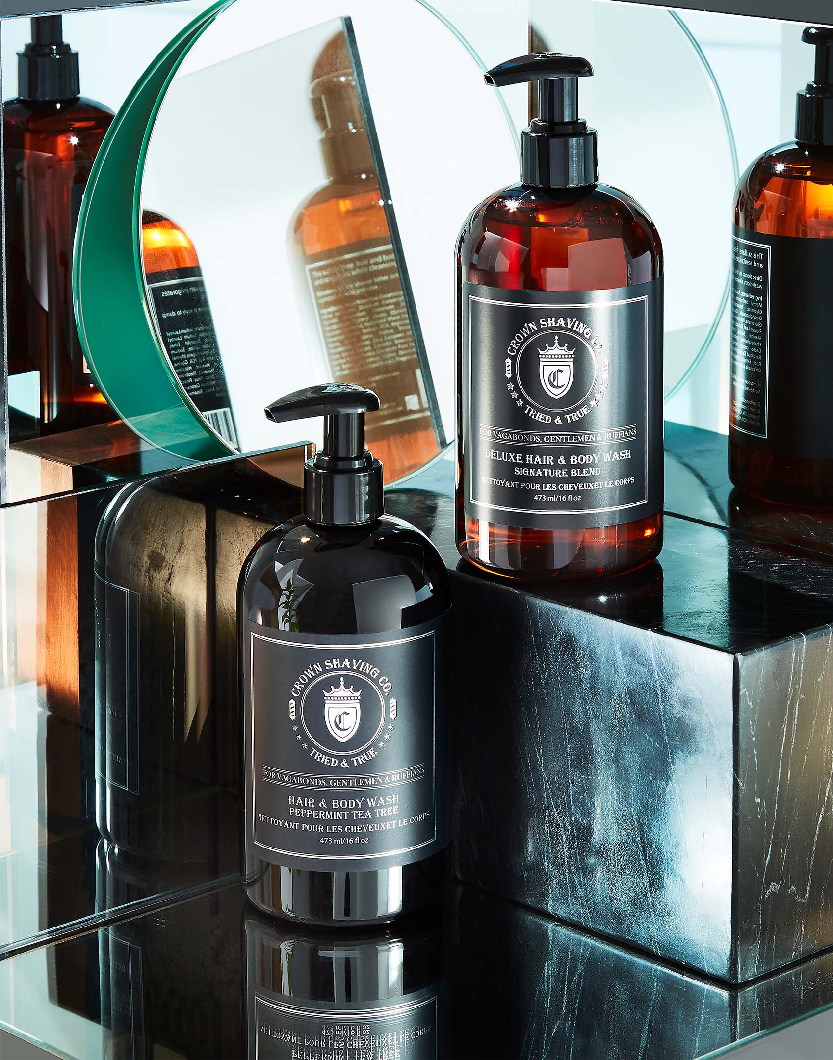 Crown Shaving Deluxe Hair & Body Wash 473 ml/ 16 fl oz. - Image 2