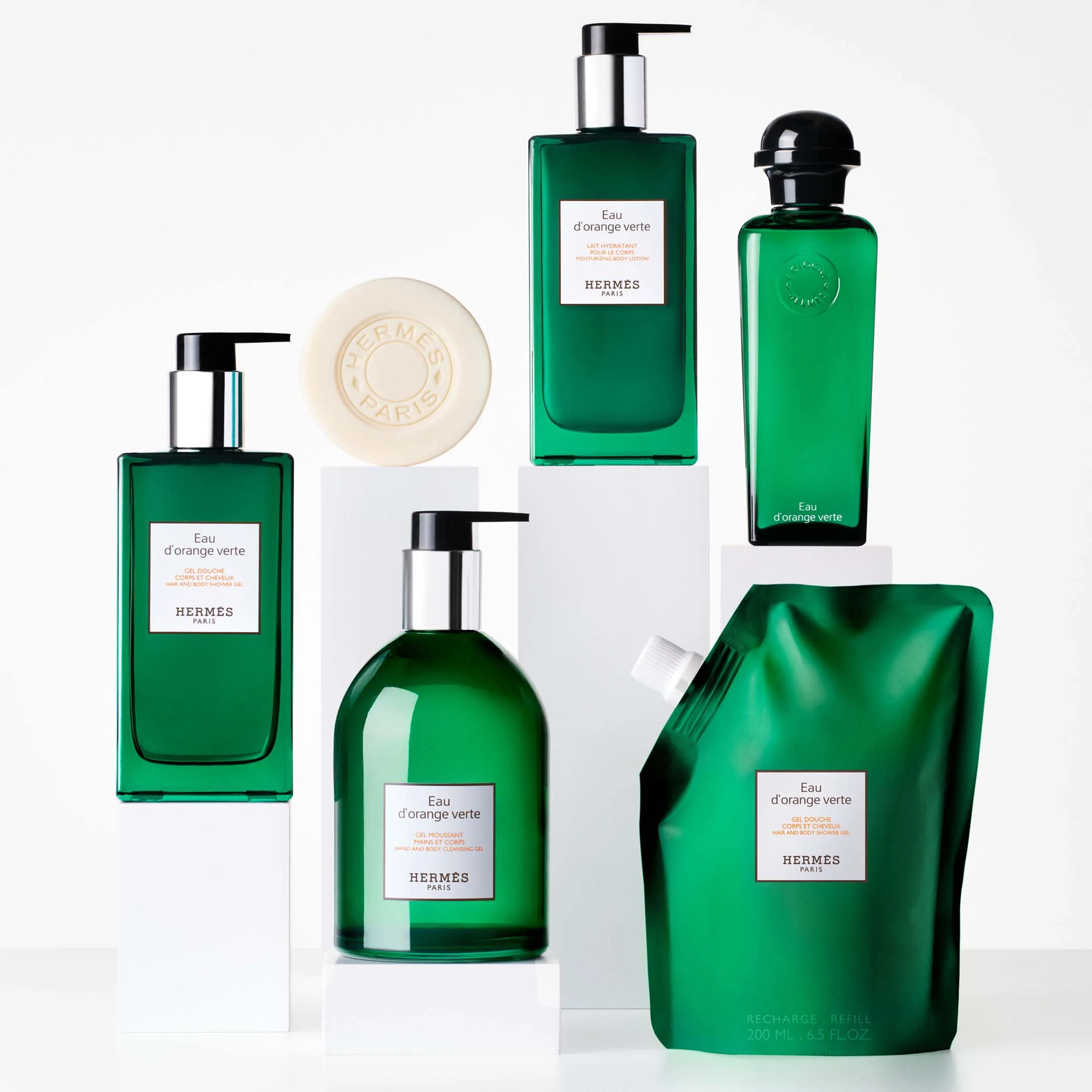Eau D'Orange Verte Hair & Body Shower Gel 200Ml Recharge - Image 4