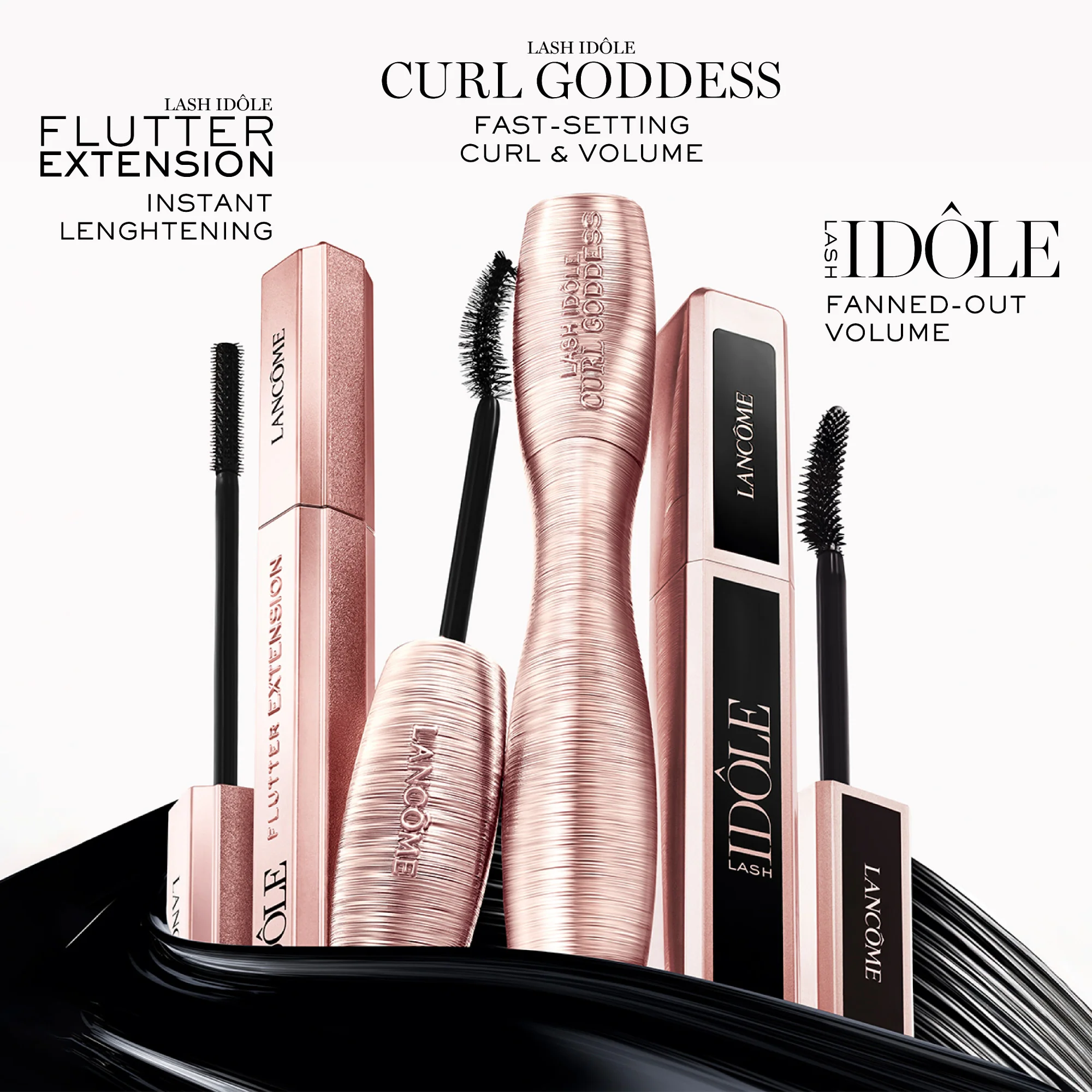 Lash Idôle Curl Goddess Fast Setting and Volume Mascara - Image 13