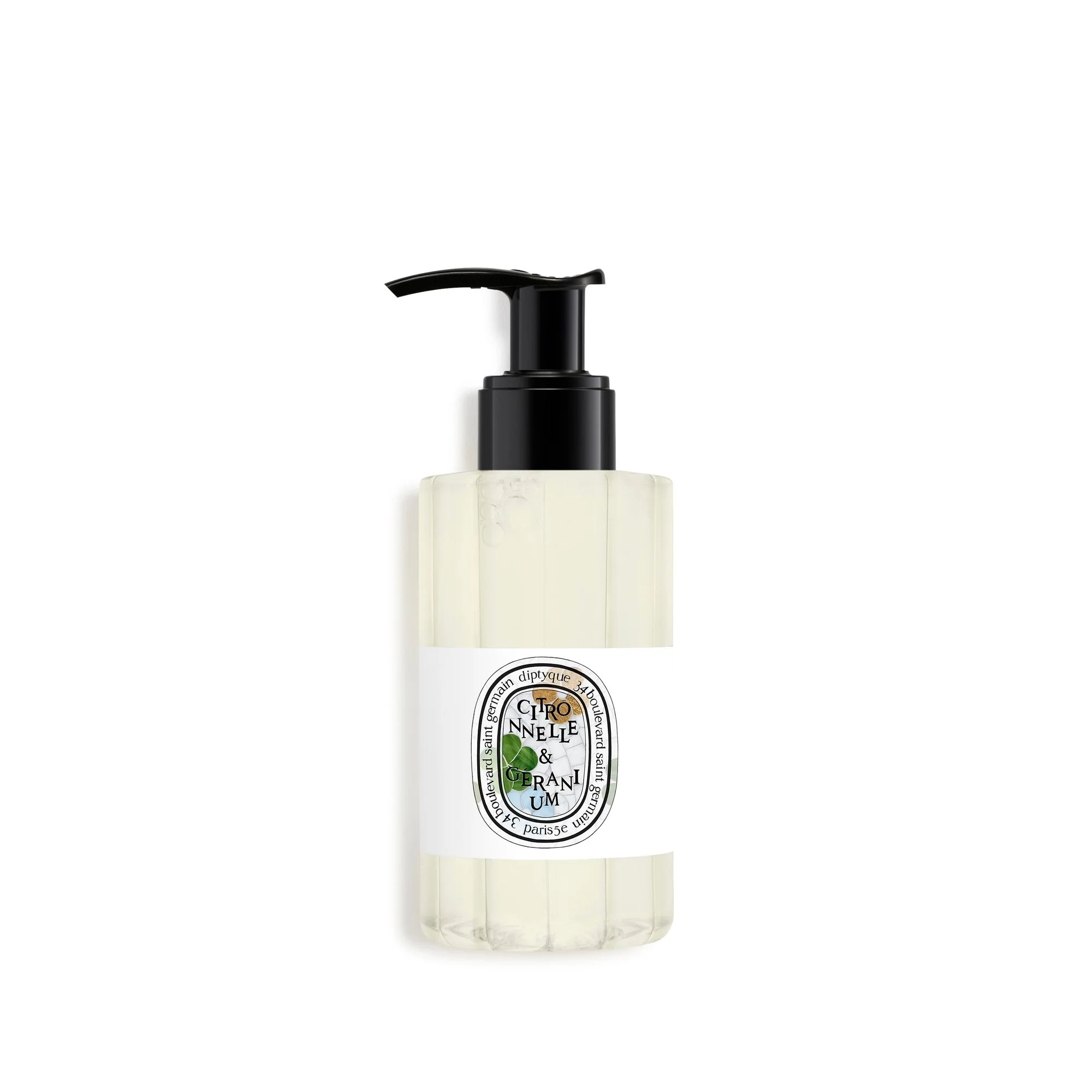 Lemongrass & Geranium Perfumed Cleansing Body Gel - Image 4