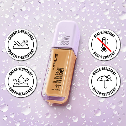 Maybelline New York Super Stay Lumi Matte Foundation, Up to 30H Wear, Luminous Matte, Buildable Coverage, Amino Acids, 368, 35 ml - Image 6