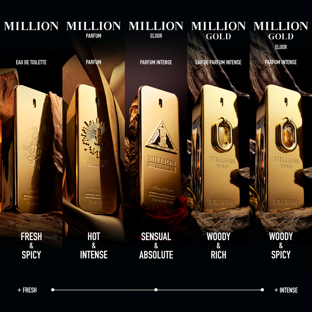 MILLION GOLD FOR HIM ELIXIR PARFUM INTENSE 100ML - Image 3