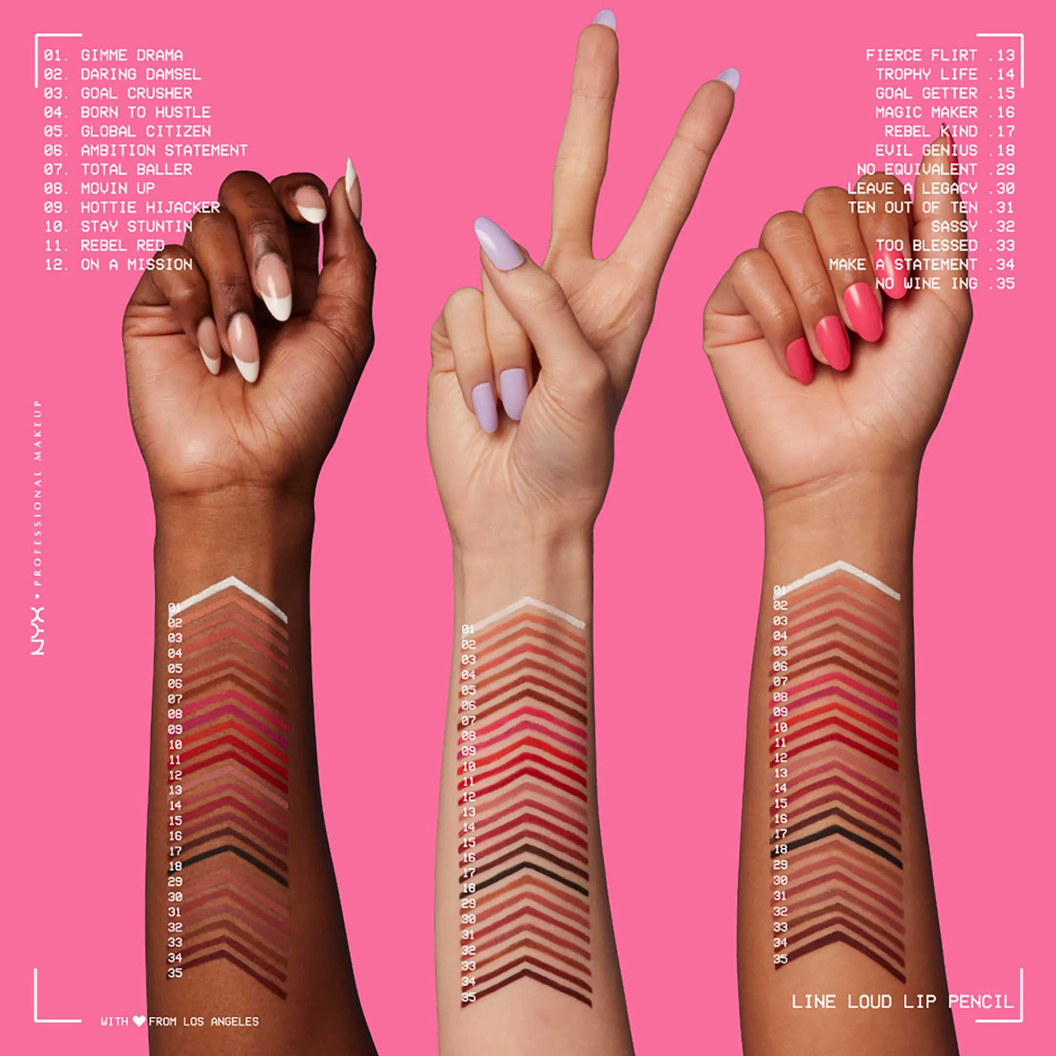 Npm Line Loud Lip Liner Amb Statement - Image 7