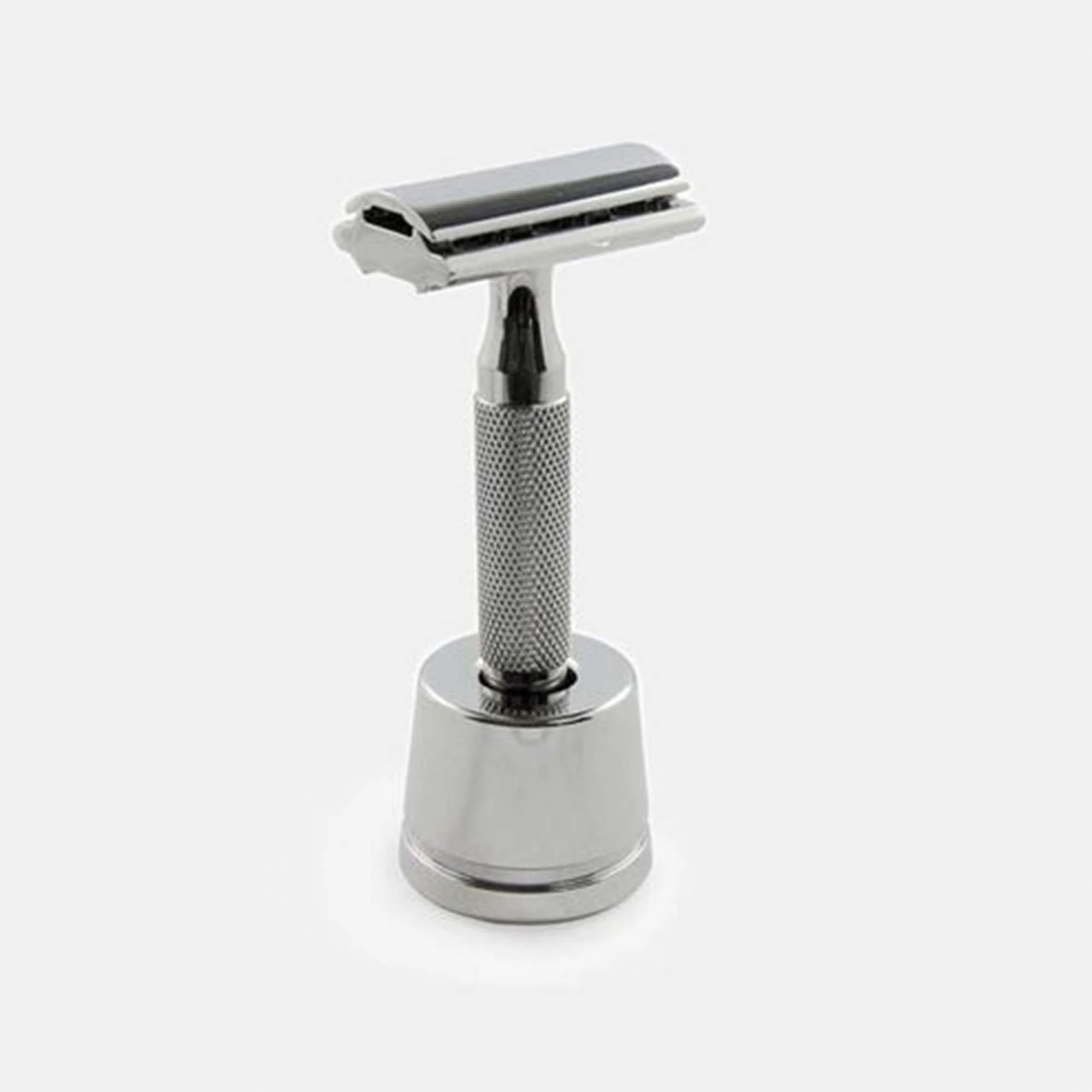 Razors Inkwell Stand - Gunmetal (Over Brass) - Image 4