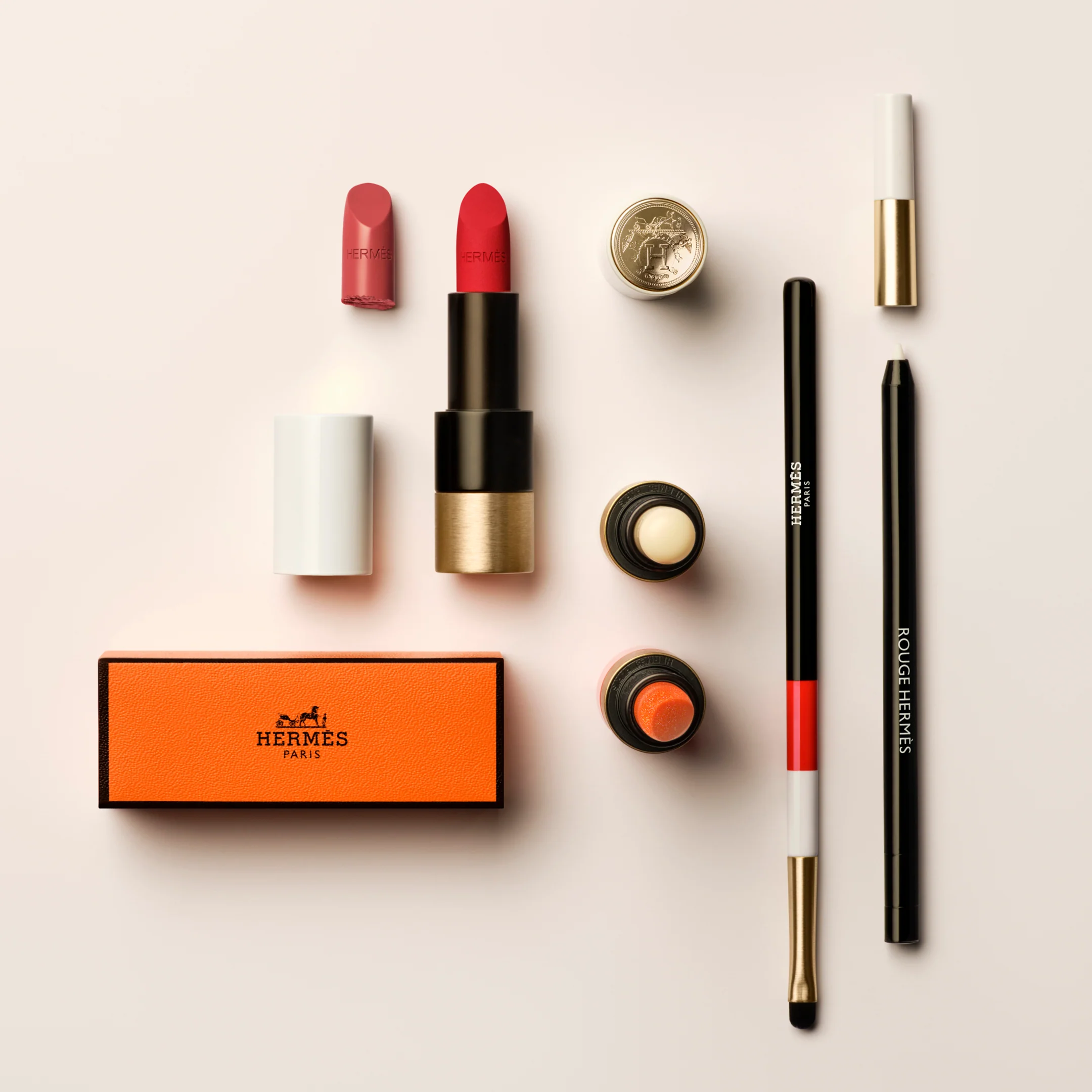 Rouge Hermes Satin Lipstick - Image 11