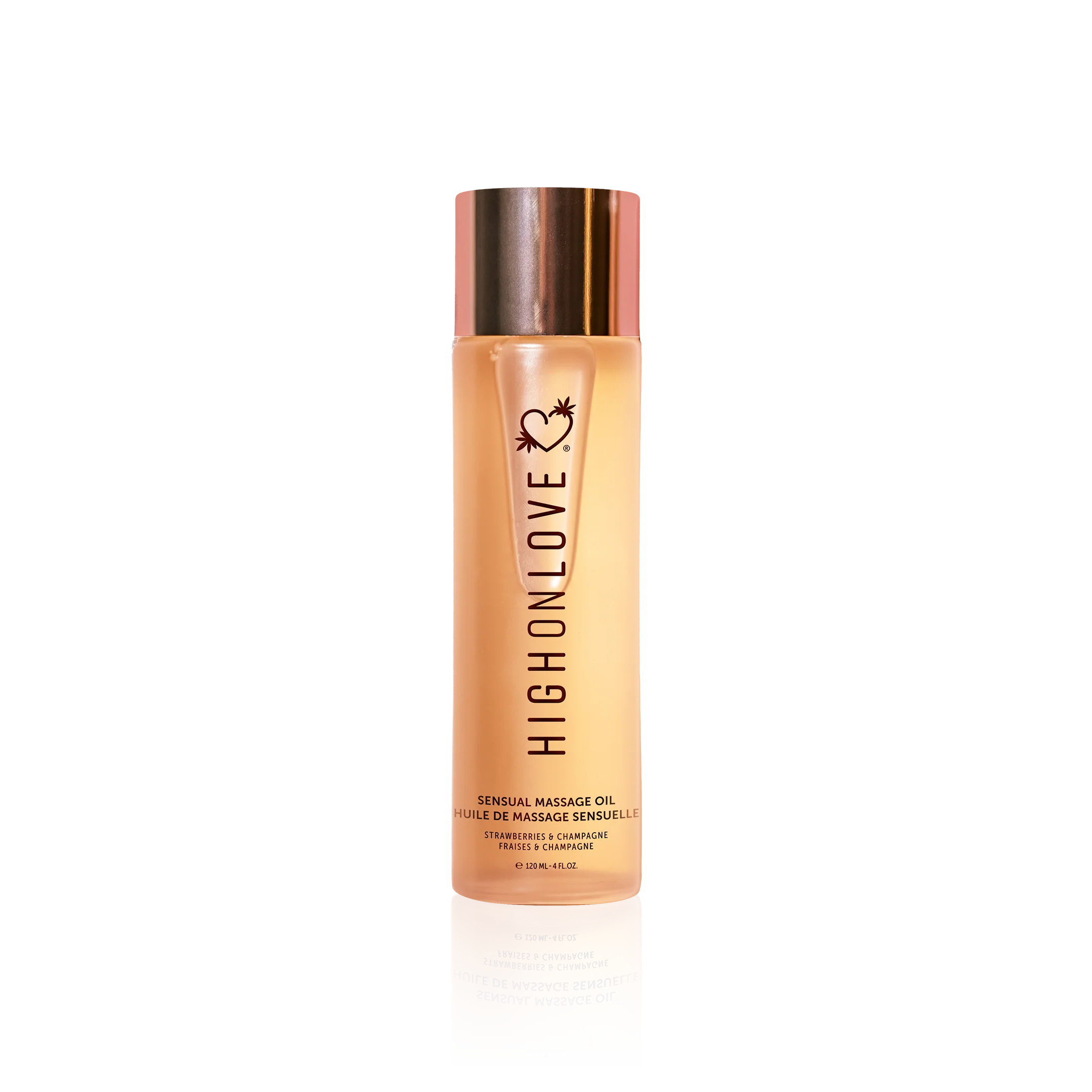 Sensual Massage Oil - Strawberry & Champagne - Image 4