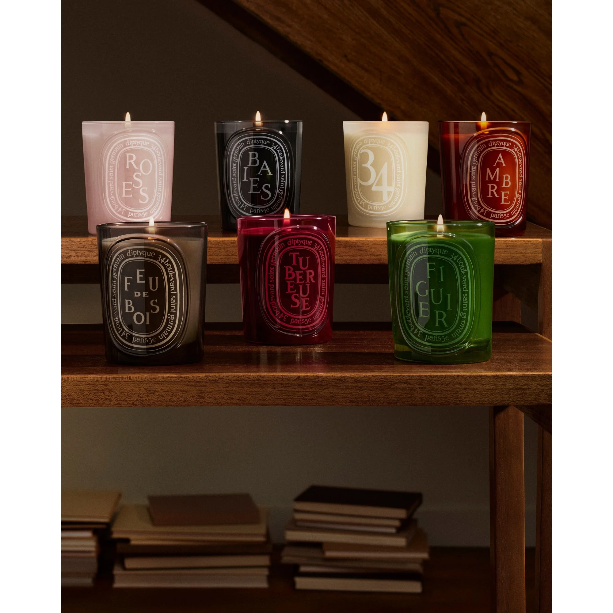 Tubéreuse (Tuberose) Scented Medium Candle - Image 2